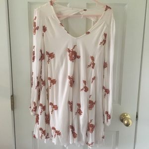 Free People Embroidered Austin Dress Sz XS